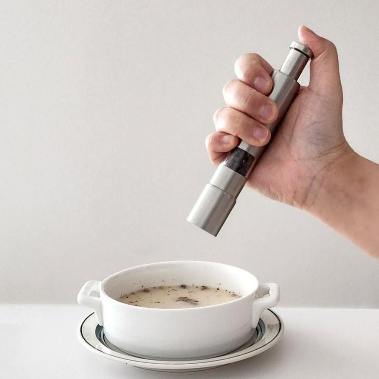 푸시형 후추 그라인더