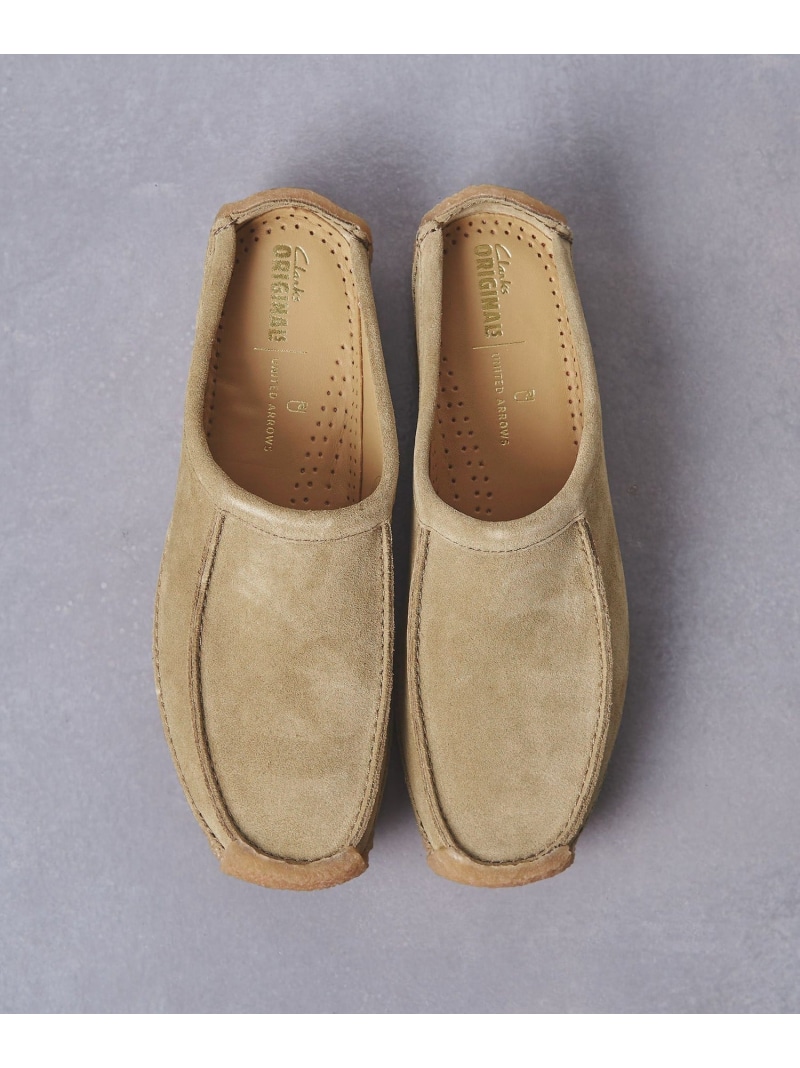 클락스 Clarks x 유나이트애로우즈 나탈리 메이블 슈즈 베이지 블랙 - 상세 이미지 3