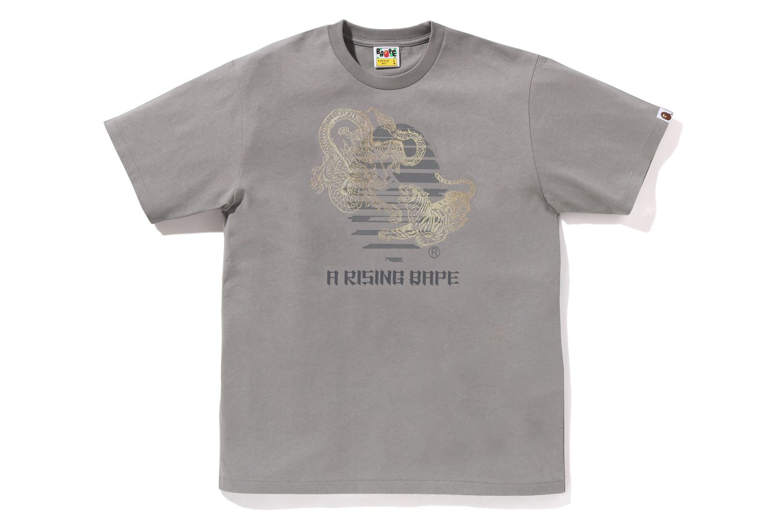 베이프 반팔티 MEN TIGER AND DRAGON APE HEAD TEE 1K70-110-009 - 상세 이미지 2