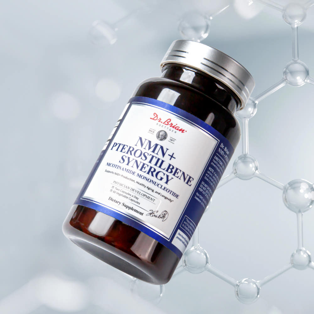 닥터브라이언 NMN 프테로스틸벤 고순도99.9 엔엠엔 500mg 시너지 60캡슐, 1개