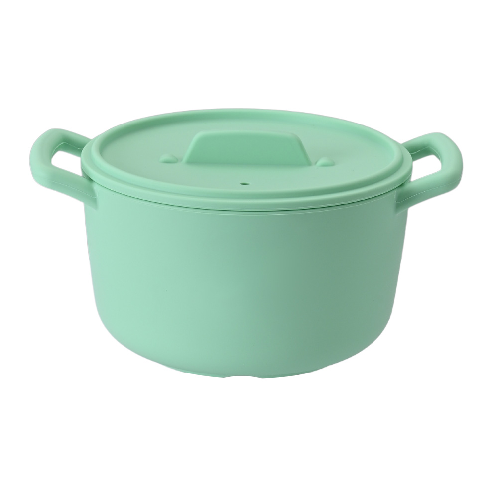 UH 실리콘 냄비 계란찜기 전자렌지 라면용기 다용도 찜기 1200ml - 상세 이미지 4