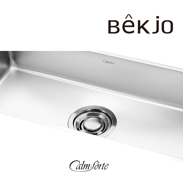 백조씽크 CalmForte 스텐 씽크볼 엠보코팅 1.2T 콰이어트 싱크볼 깜뽀르테 960 세트 이미지 7