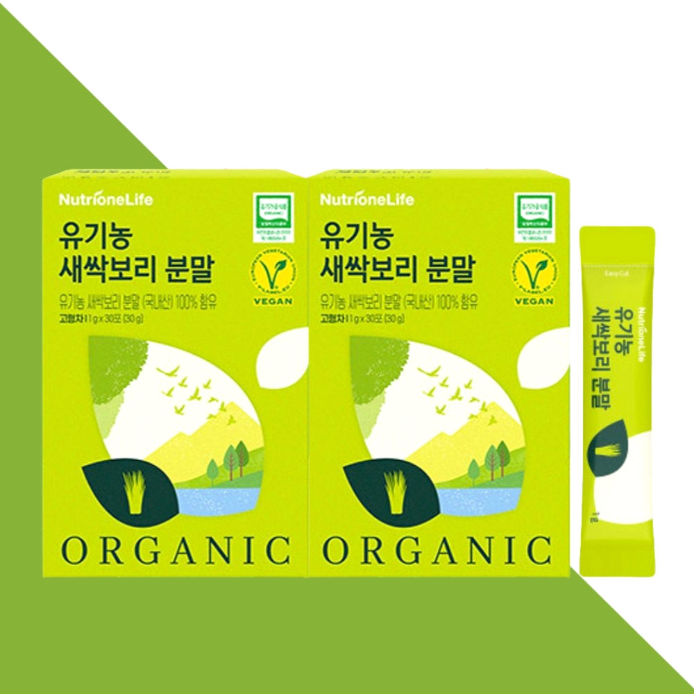 뉴트리원 새싹보리 분말 30포X2개 - 상품 이미지