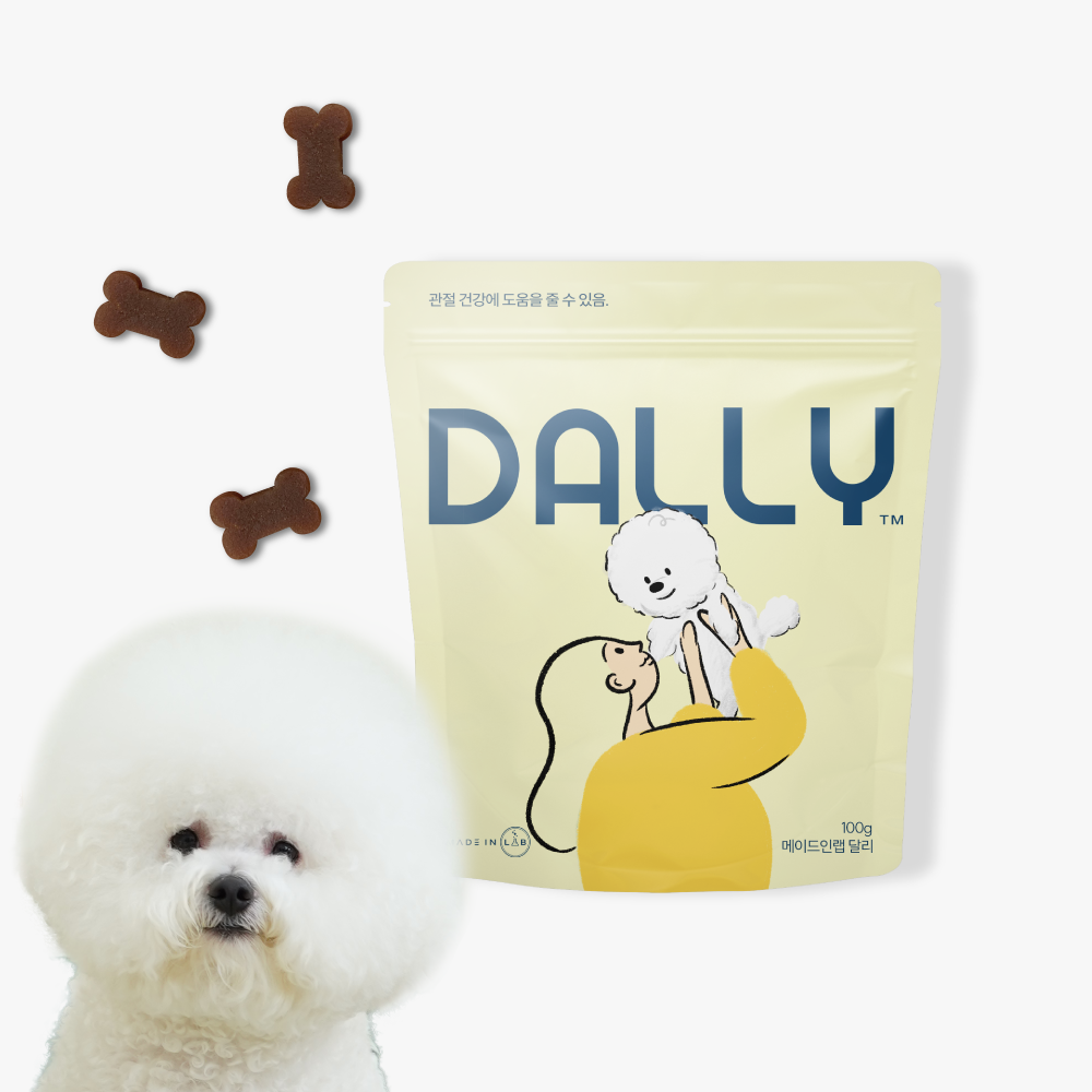 강아지 영양제 관절 터마신 달리 메이드인랩 100개입, 1개