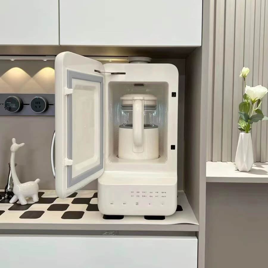 저소음 두유 제조기 대용량 가정용 죽 이유식 만드는 기계 1200ml wattram