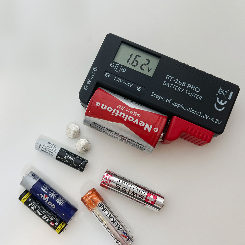배터미 디지털 건전지 용량 확인 테스터 배터리 잔량 측정기 테스터기 BT-168D 제품 이미지