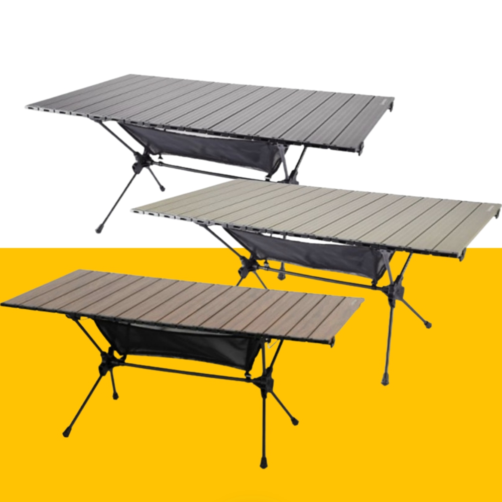 몬테라CVT2 테이블 L 캠핑 휴대용 경량 롤 테이블 높이조절