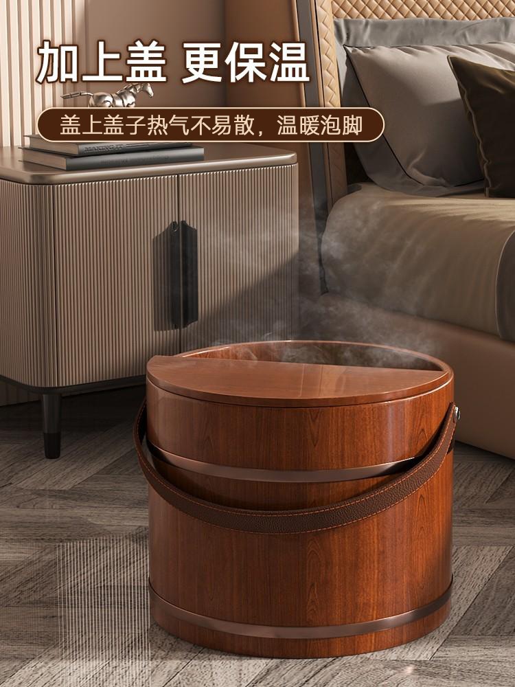 족욕통 노천 양동이 편백 간이 세면 버킷 료칸 건식 - 상세 이미지 3