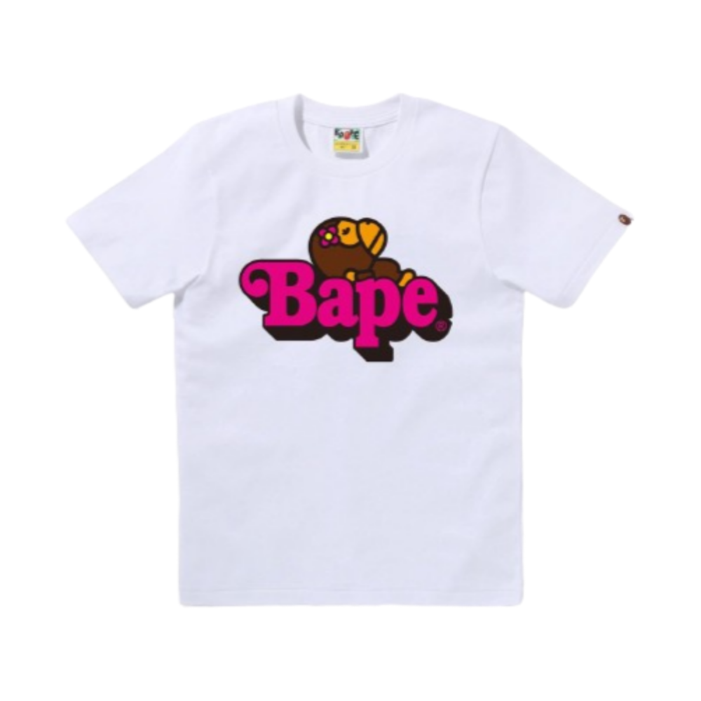 베이프 우먼즈 반팔티 WOMEN BABY LISA ON BAPE TEE 2K80-210-115 - 상품 이미지