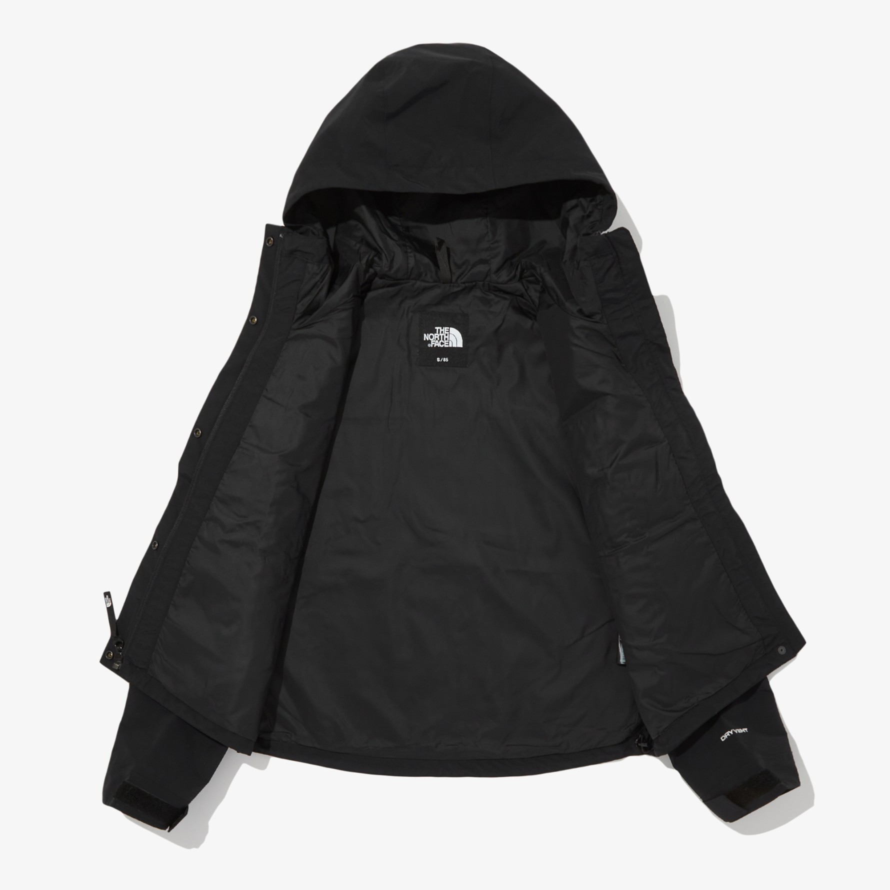 노스페이스 여성 바람막이 방수 크롭 집업 후드 마운틴 자켓 NJ2HQ80A