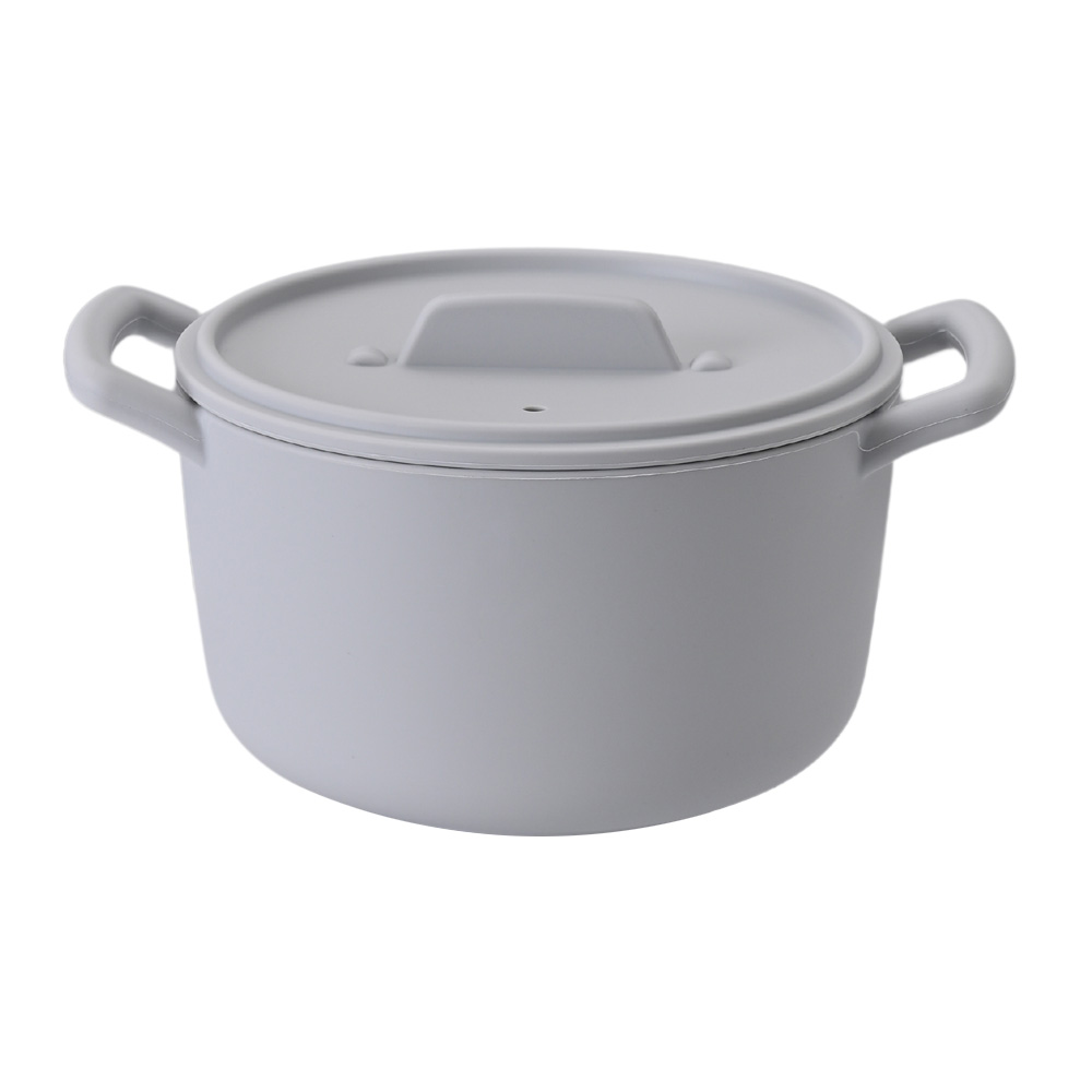 UH 실리콘 냄비 계란찜기 전자렌지 라면용기 다용도 찜기 1200ml - 상세 이미지 2