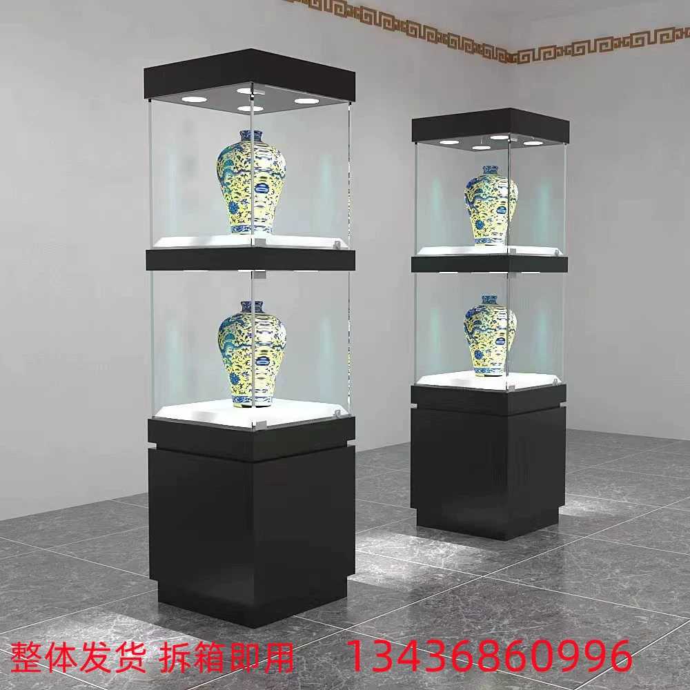 갤러리 작품 진열대 박물관 전시장 조형물 골동품 30x30x100 - 상세 이미지 4