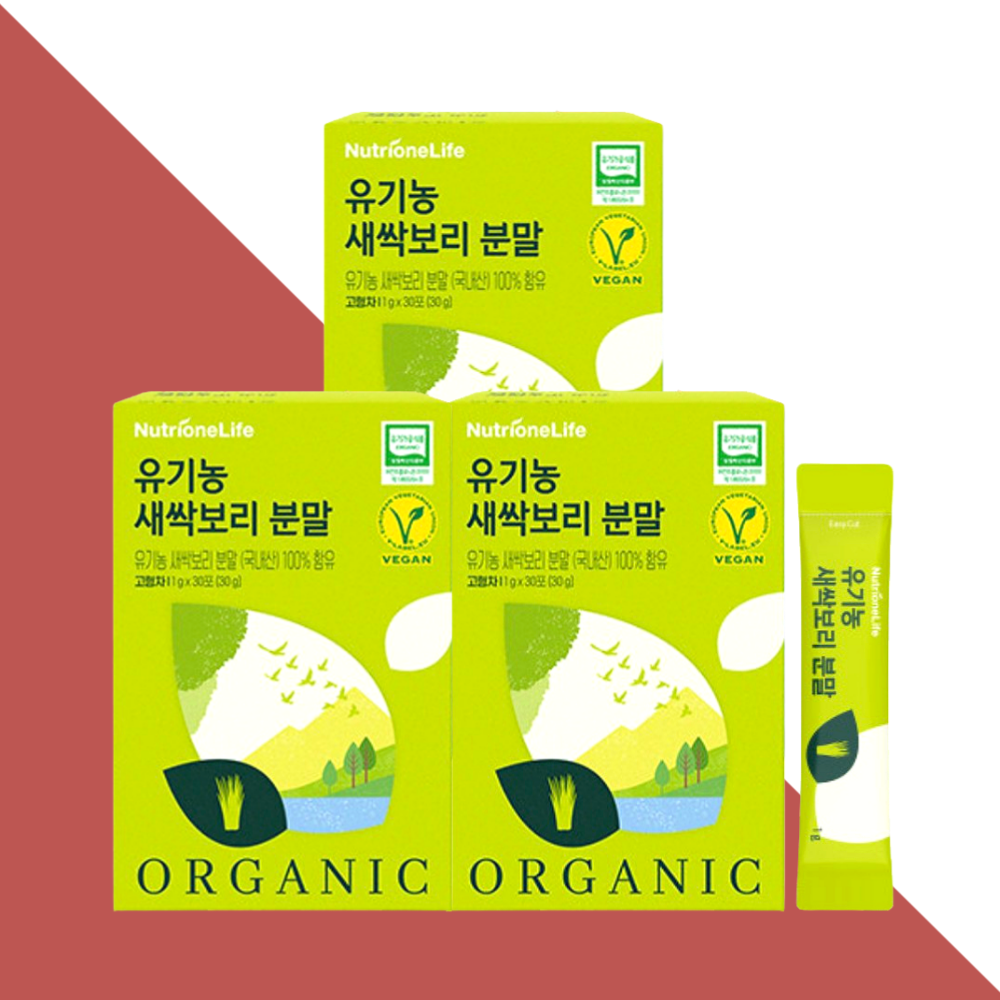 뉴트리원 새싹보리 분말 30포X3개 - 상품 이미지
