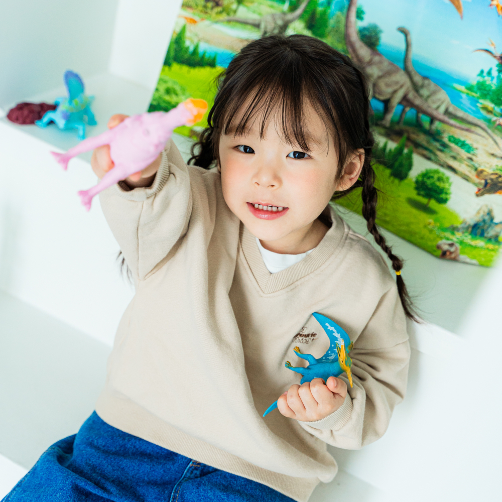 에센셜토이 공룡 장난감 피규어 세트 소프트 티렉스 티라노 브라키오 사우루스