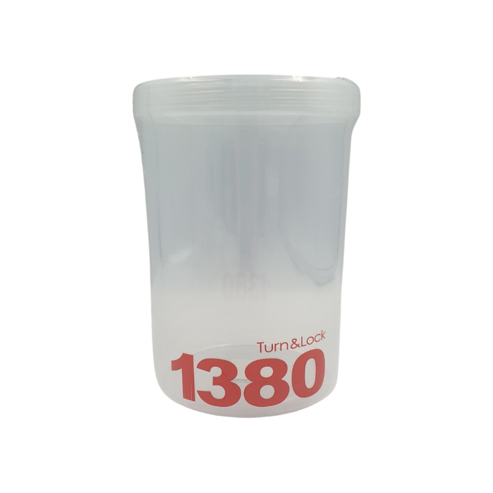 원형 플라스틱 샐러드 밀프랩용기 1380ml - 상품 이미지