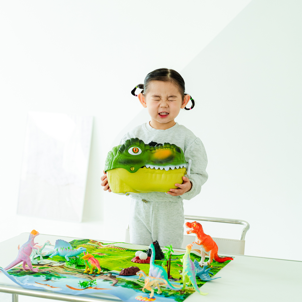 에센셜토이 공룡 장난감 피규어 세트 소프트 티렉스 티라노 브라키오 사우루스