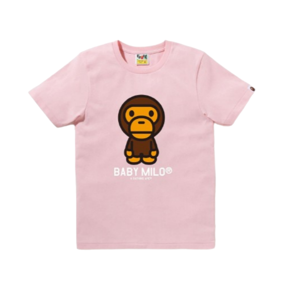 베이프 우먼 반팔티 WOMEN BABY MILO TEE 2K80-210-001 - 메인 이미지