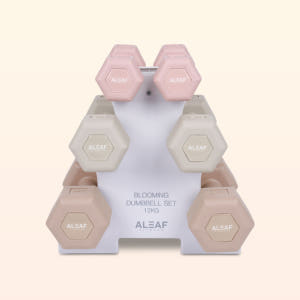아리프 블루밍 덤벨 세트 12kg 거치대 포함 육각 여자 아령 운동러 솔직 후기 | 실사용 리뷰 - 상품 이미지 1