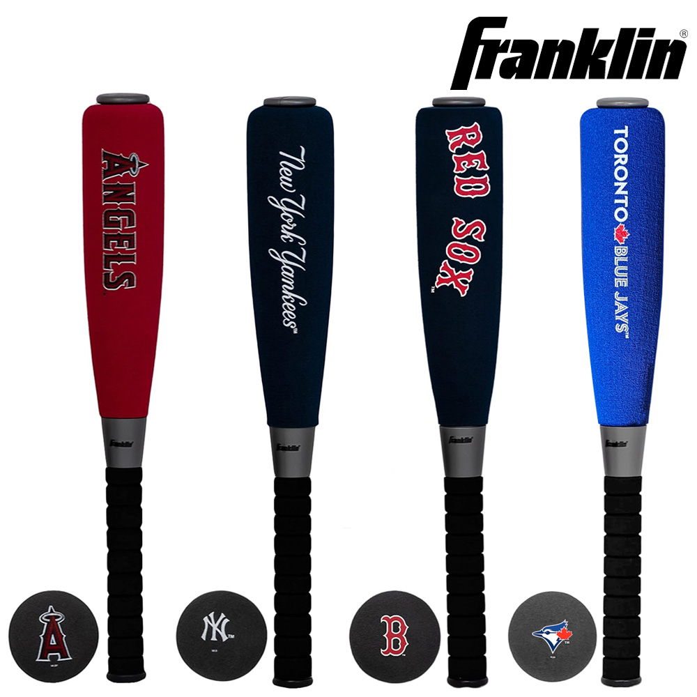 프랭클린 폼배트 메이저리그 MLB 구단 53cm 21인치 안전 야구 방망이 폼볼 세트 - 상품 이미지