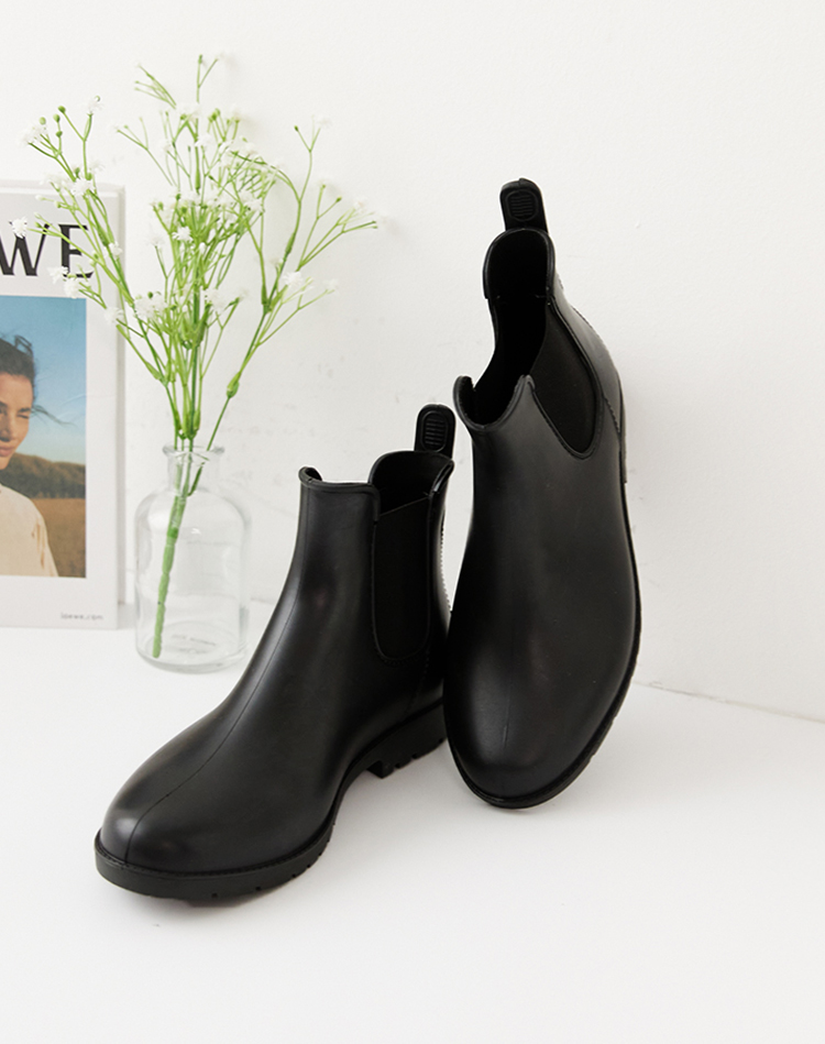 폴린 레인부츠겸  방수 앵클 발목 첼시부츠