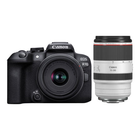 [패키지] 캐논 EOS R10 18-45+RF 70-200mm F2.8L IS USM