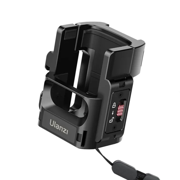 울란지 PK-06 DJI 오즈모 포켓3 전용 퀵 릴리즈 알루미늄 어댑터 액션캠 마운트 이미지 6
