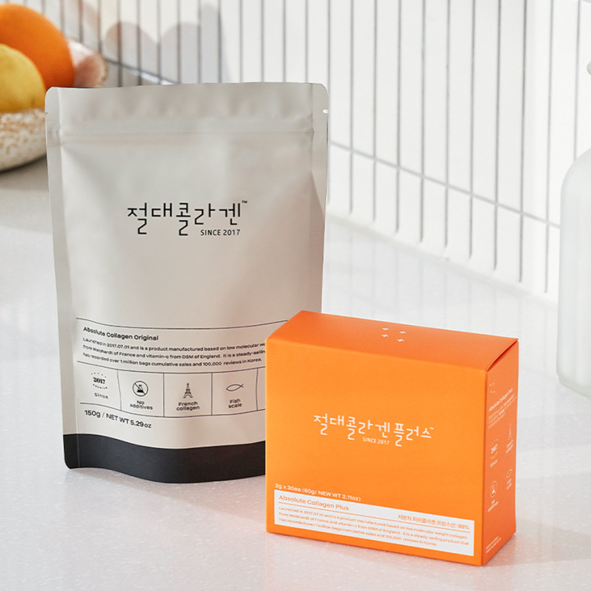 절대콜라겐 프랑스 저분자 피쉬 콜라겐 펩타이드 어류 어린 가루 오리지널 150g 사진 6