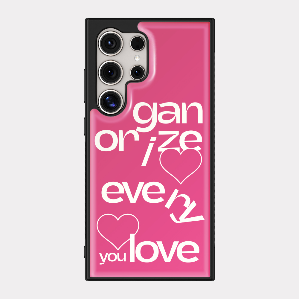organize love 아이폰 15pro 에폭시 범퍼 케이스 beige - 상세 이미지 3
