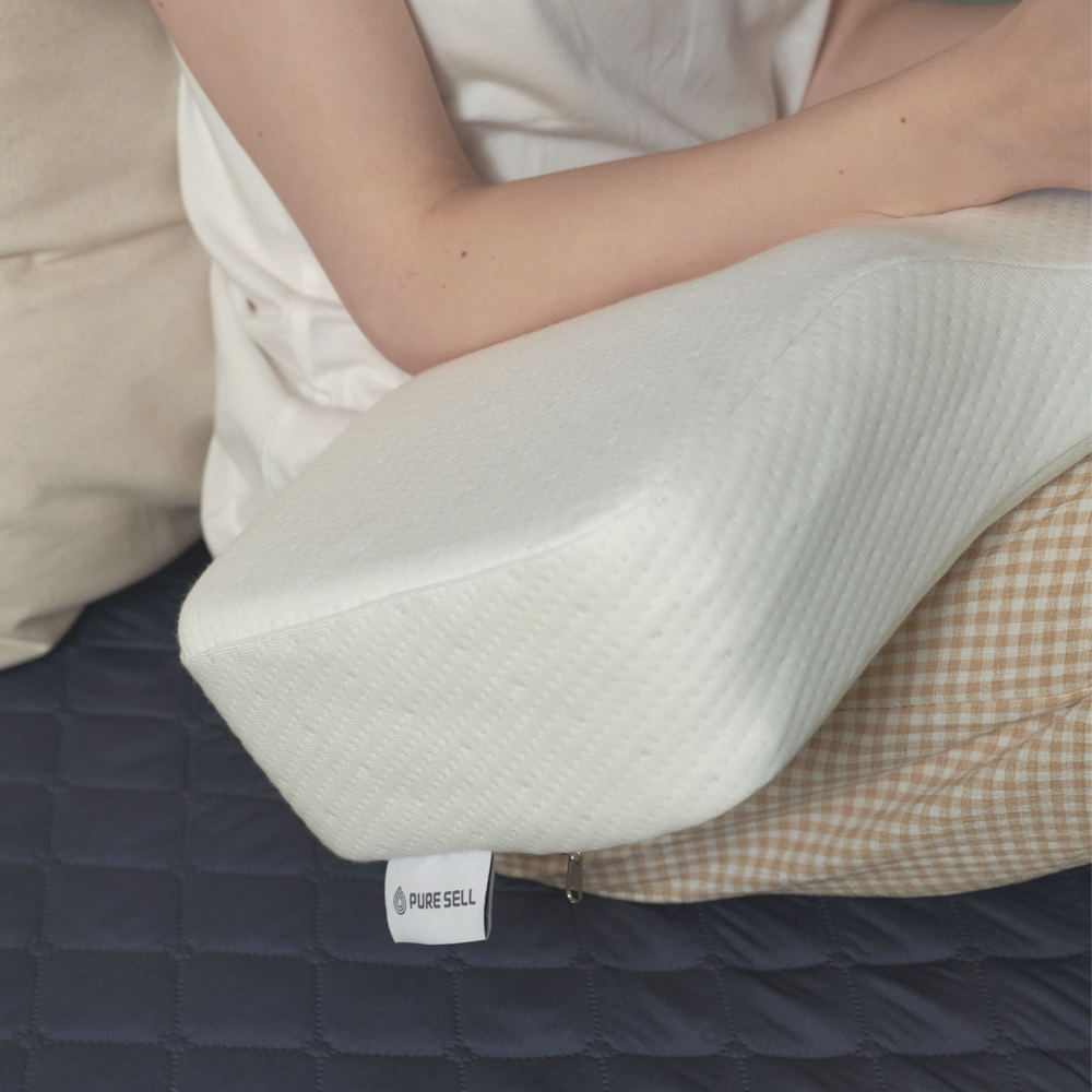 퓨어셀 경추베개 메모리폼 목디스크 거북목 숙면 일자목 시그니처 텐셀 베개
