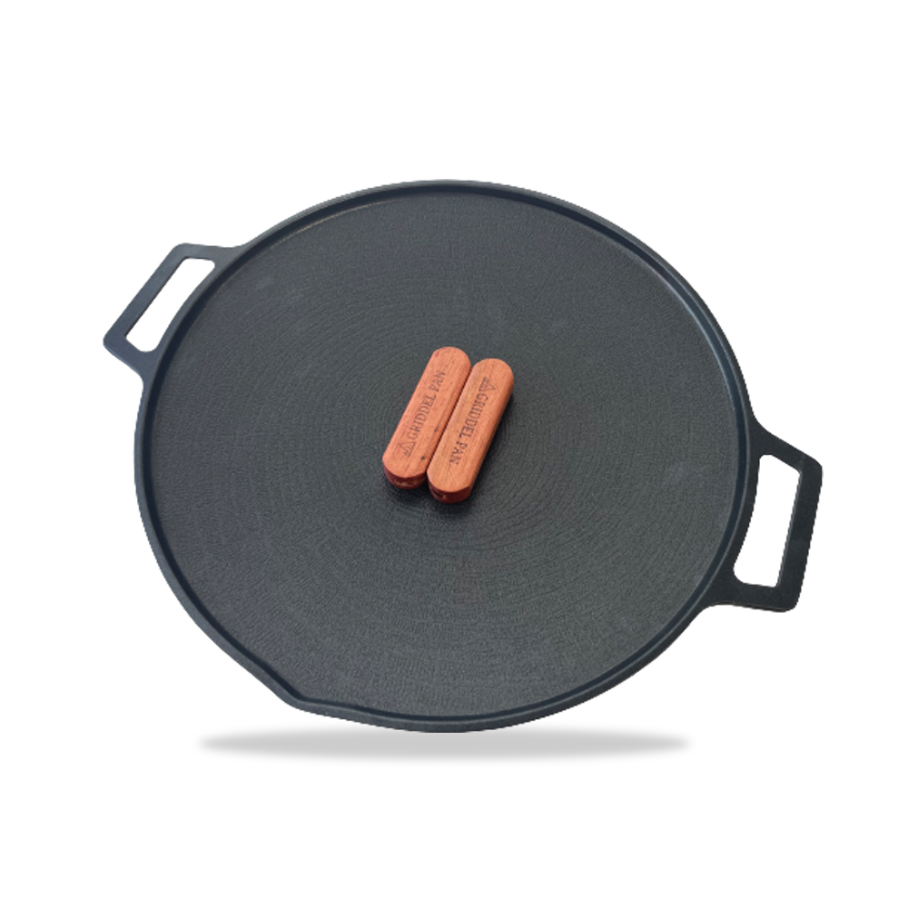 시샘 기름안튀는 캠핑 바베큐 삼겹살 솥뚜껑 고기 불판 통주물 인덕션 그리들팬 30