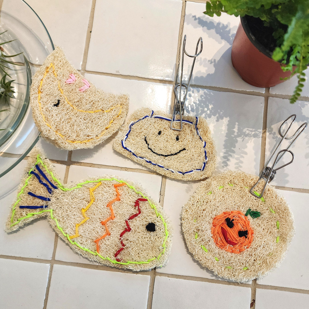 천연 수세미 만들기 세트 친환경 교육 DIY 키트