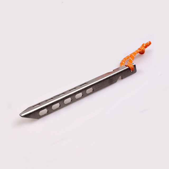 KOOLMAN(쿨맨) 티타늄 텐트 삼각팩 V형 160mm - 메인 이미지