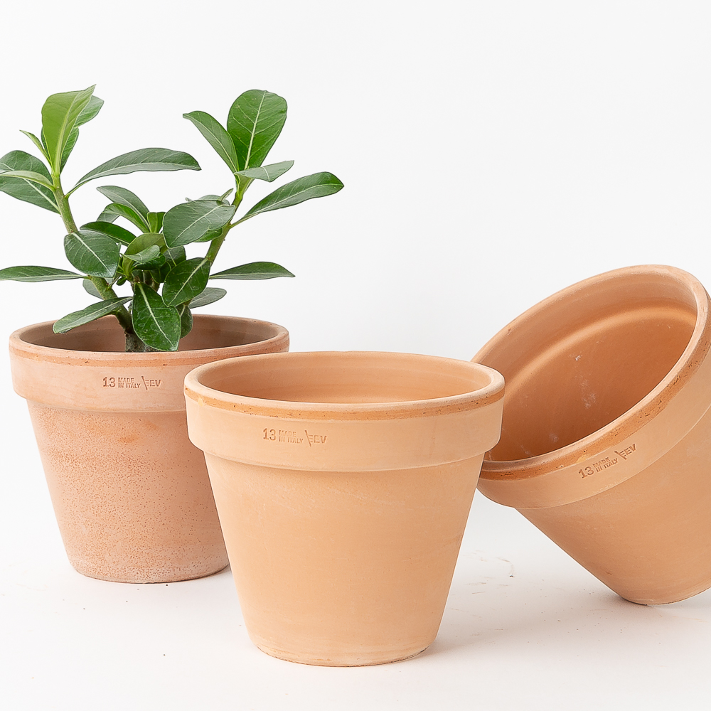 EV 스탠다드 이태리 토분 빈티지 테라코타 홈가드닝 베이지 13호 제품 이미지