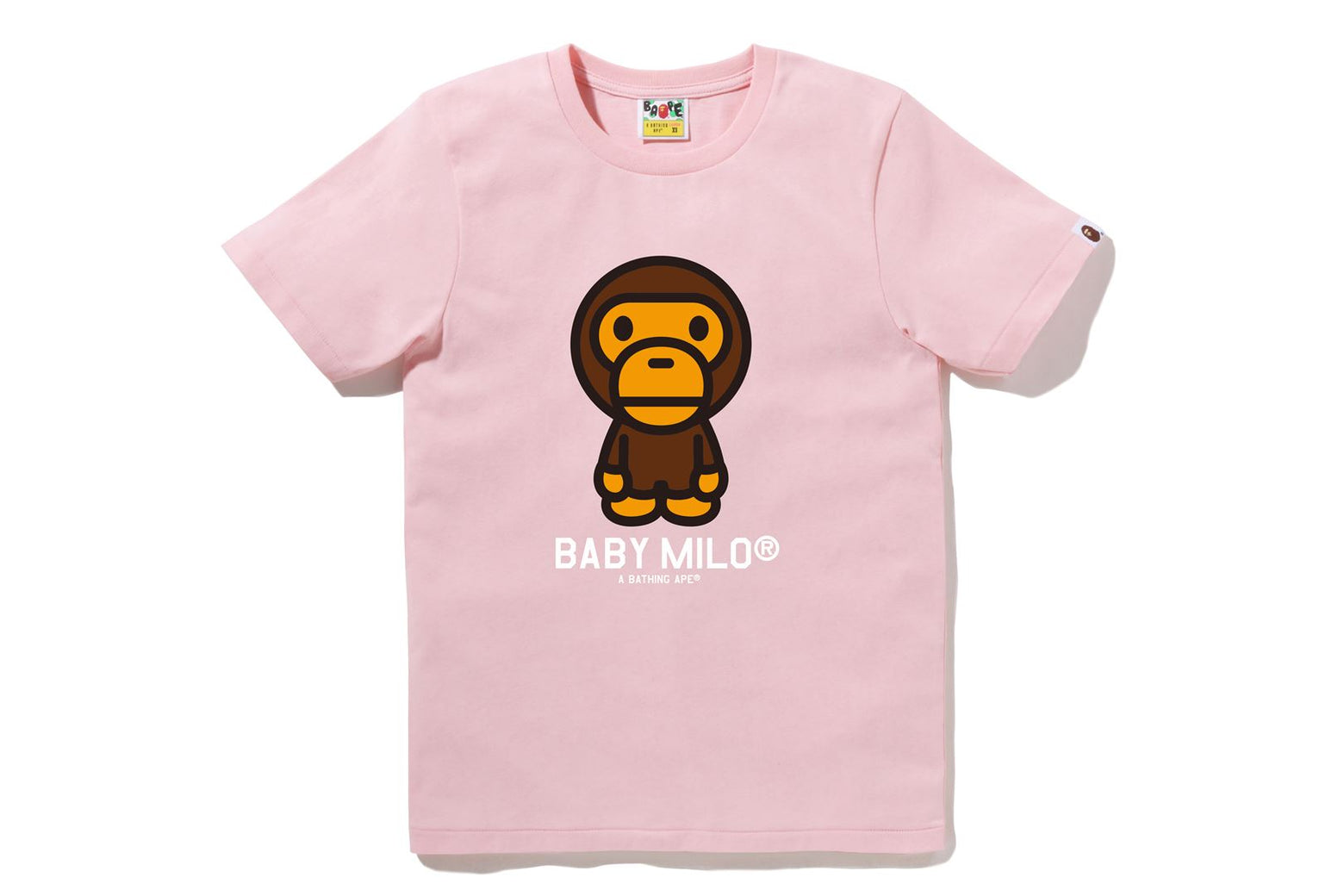 베이프 우먼 반팔티 WOMEN BABY MILO TEE 2K80-210-001 - 상세 이미지 2