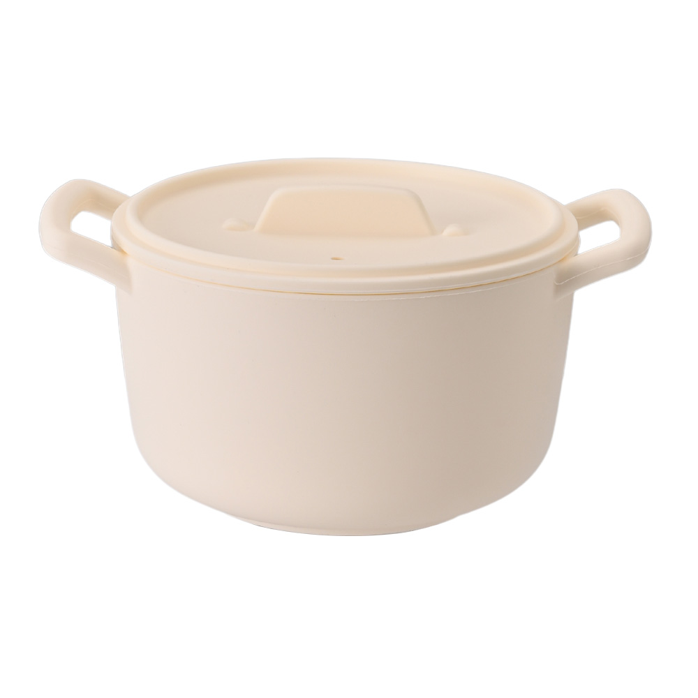 실리콘 냄비 전자레인지 라면용기 계란찜 찜기 600ml - 상세 이미지 5