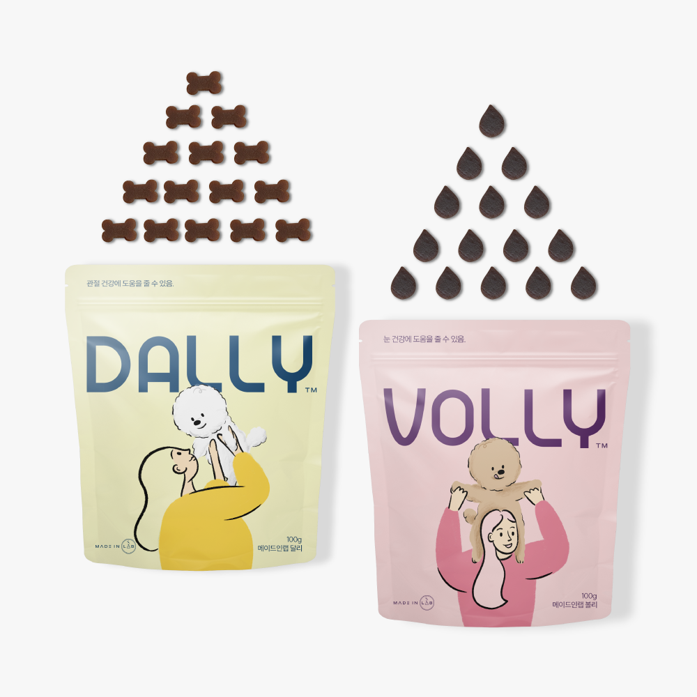 강아지 눈영양제 1개+관절영양제 1개