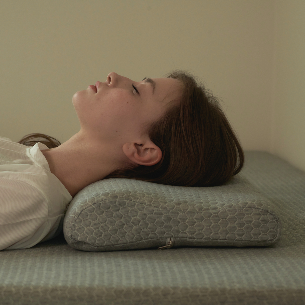 퓨어셀 빨아쓰는 고밀도 경추베개 목디스크 거북목 일자목 낮은 숙면 베개