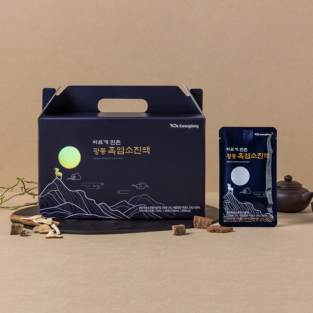 광동 자연방목 국내산 흑염소진액 즙 엑기스 30포, 2개 - 상세 이미지 5
