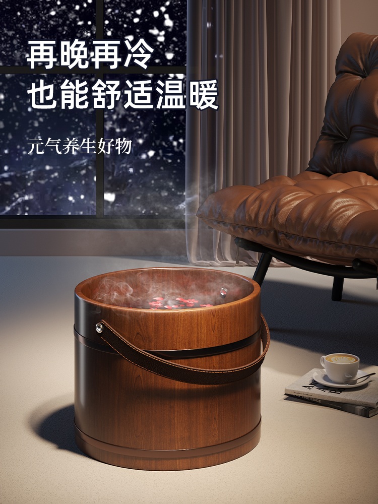 족욕통 노천 양동이 편백 간이 세면 버킷 료칸 건식 - 상세 이미지 5