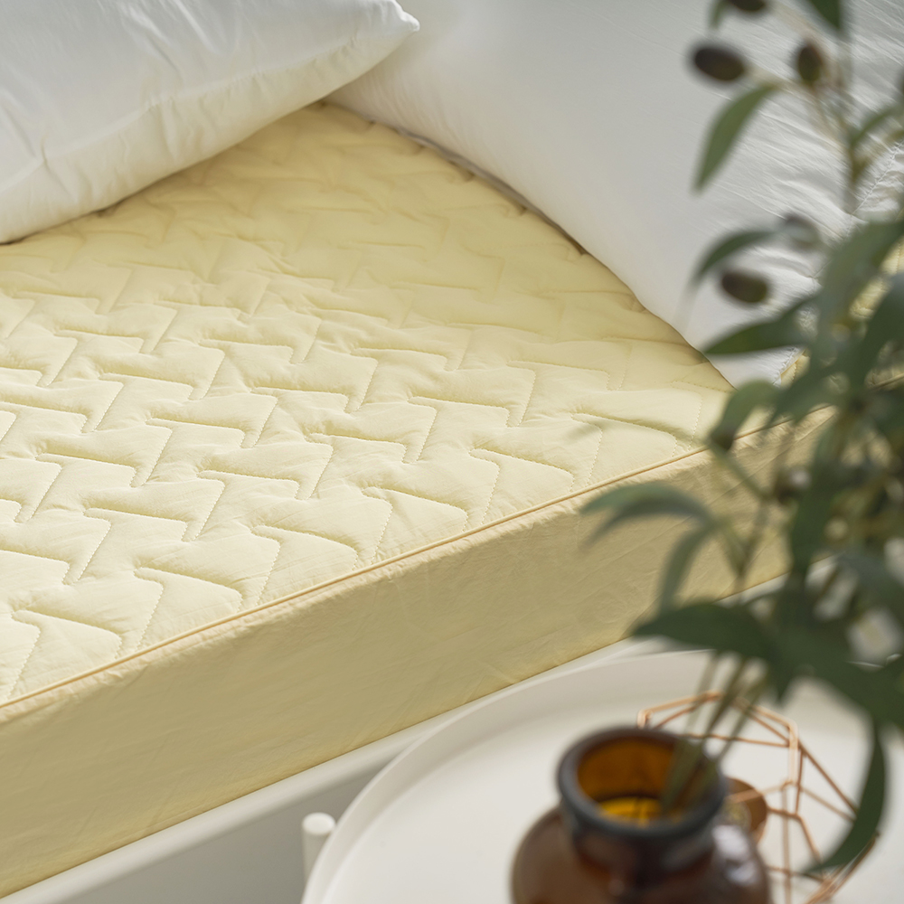 몽글몽글 겹방수 알러지케어 마이크로모달 바이오 워싱 매트리스 커버 5color