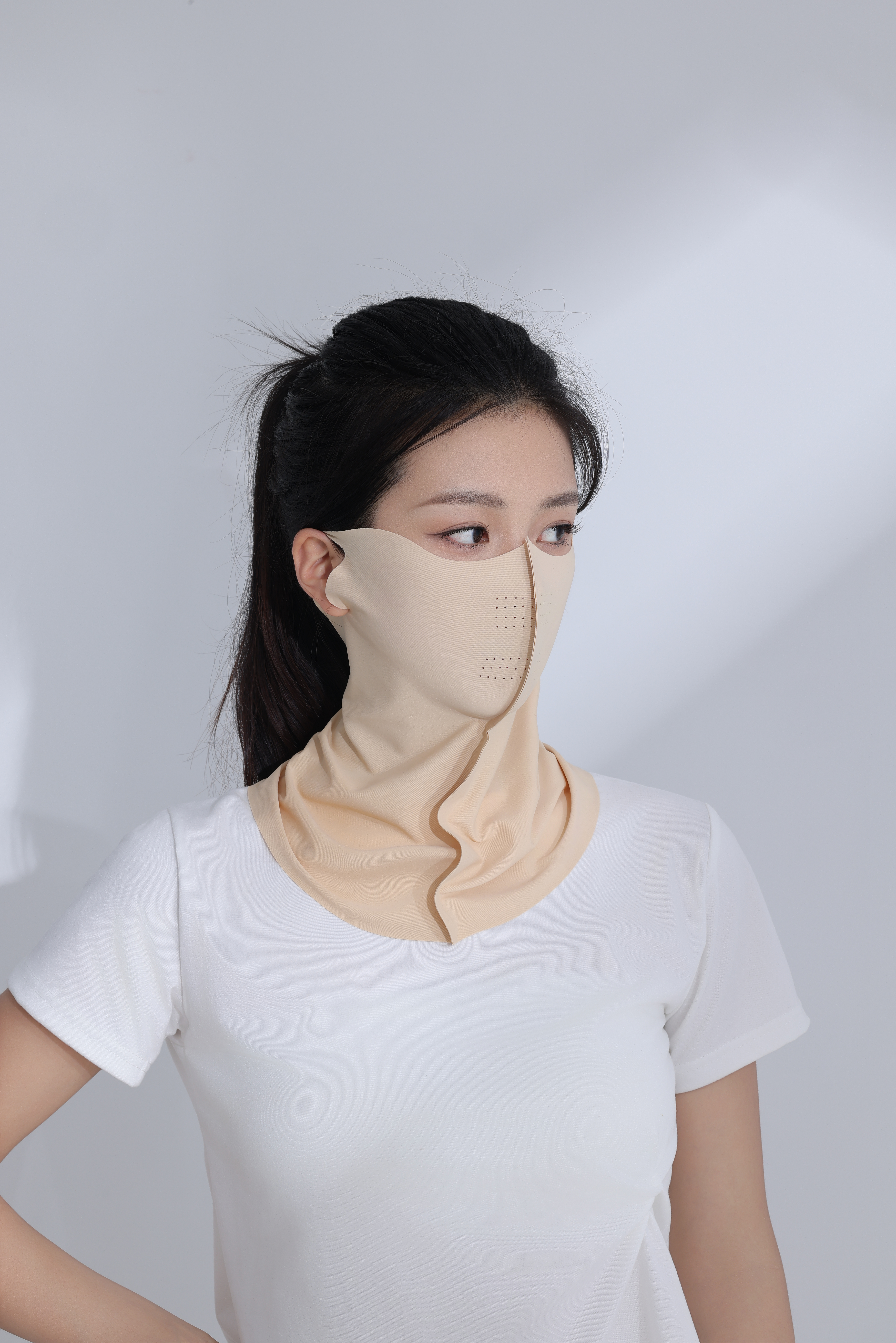 스탠다드엔 UV 자외선차단마스크 쿨 안면 얼굴햇빛가리개 골프 목토시 - 상세 이미지 2