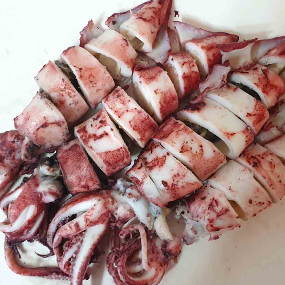 국내 대서양 원양산 총알 한치 오징어 500g 생물 냉동 금냉 숙회 - 상세 이미지 4