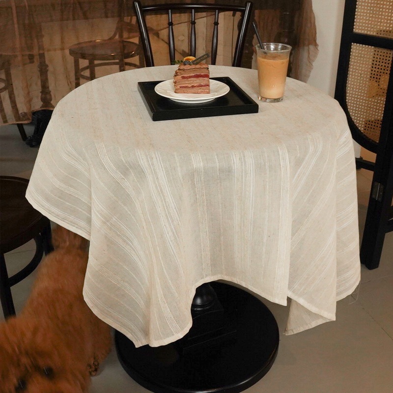 주방 테이블보 가정용 식탁보 레트로 크로셰 뜨개질 레이스 엔틱 원형 사각형 수제