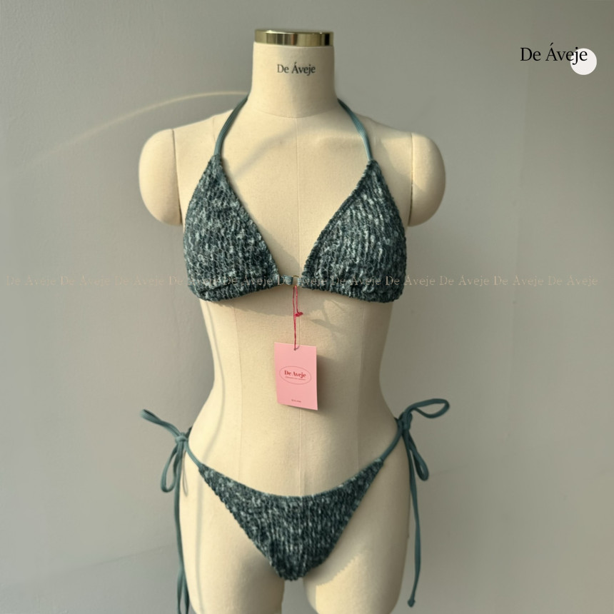 홀터넥 끈 TWEEDY 2color 비키니 상세 이미지 19