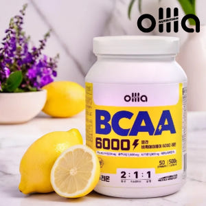올라 BCAA 6000 아미노산 보충제 파우더 레몬 500g 맛있게 먹은 솔직 후기 - 상품 이미지 1