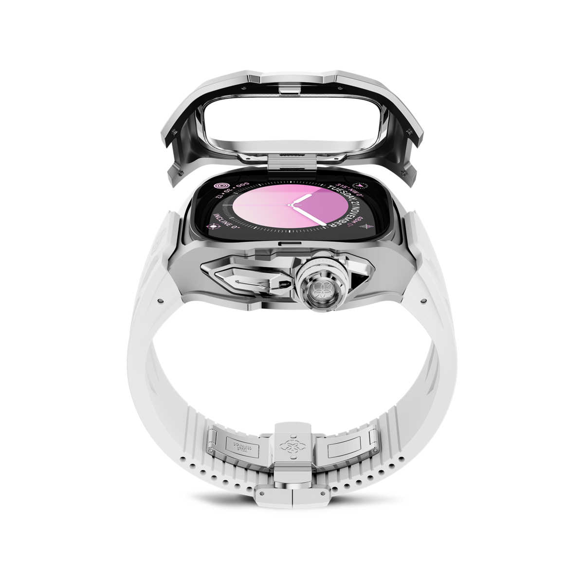 골든컨셉 애플워치 RSTIII 스노우플레이크 46MM - MD (모이사나이트 다이아몬드) - 상세 이미지 5