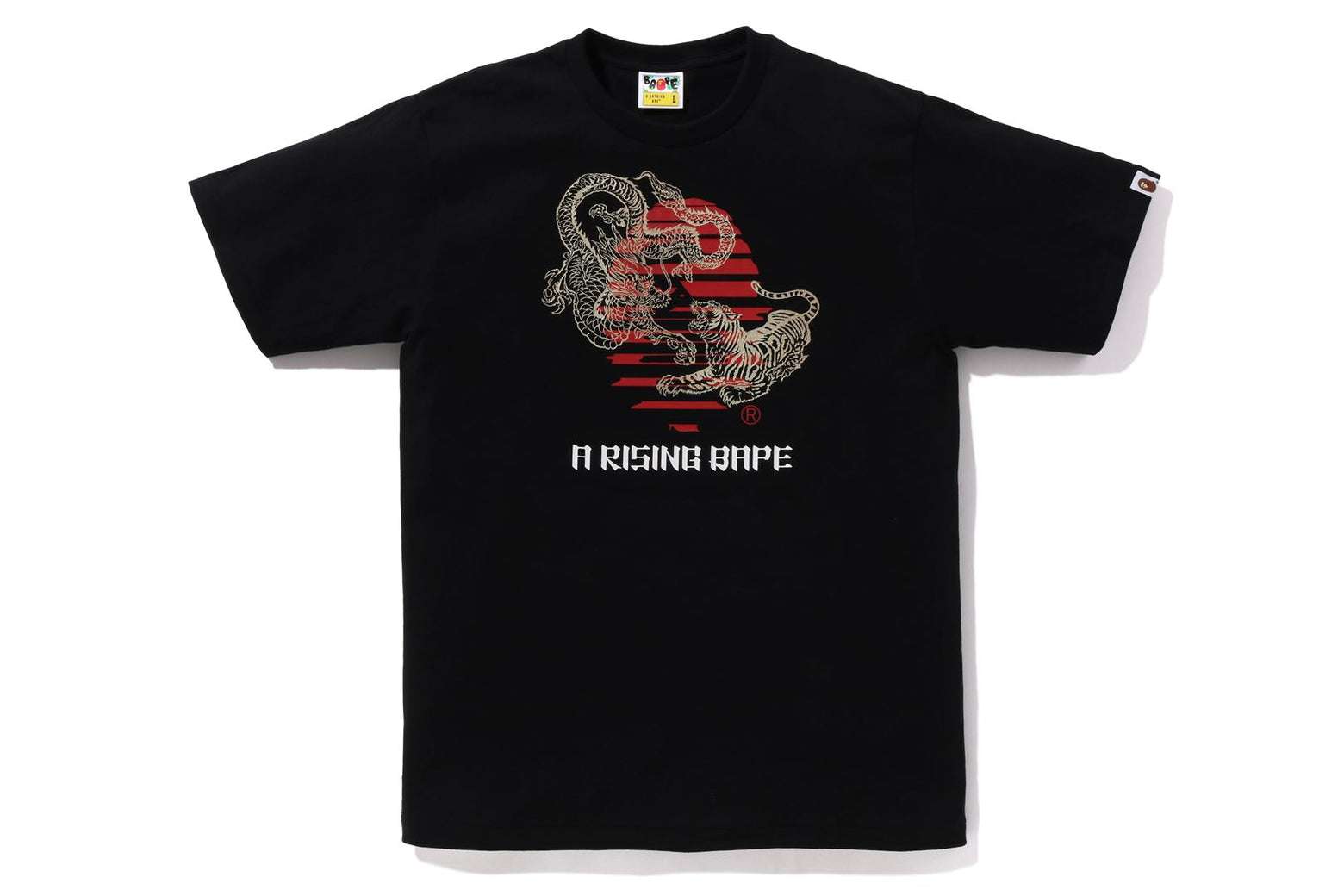 베이프 반팔티 MEN TIGER AND DRAGON APE HEAD TEE 1K70-110-009 - 상세 이미지 4
