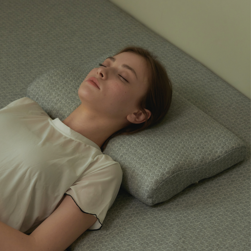 퓨어셀 빨아쓰는 고밀도 경추베개 목디스크 거북목 일자목 낮은 숙면 베개