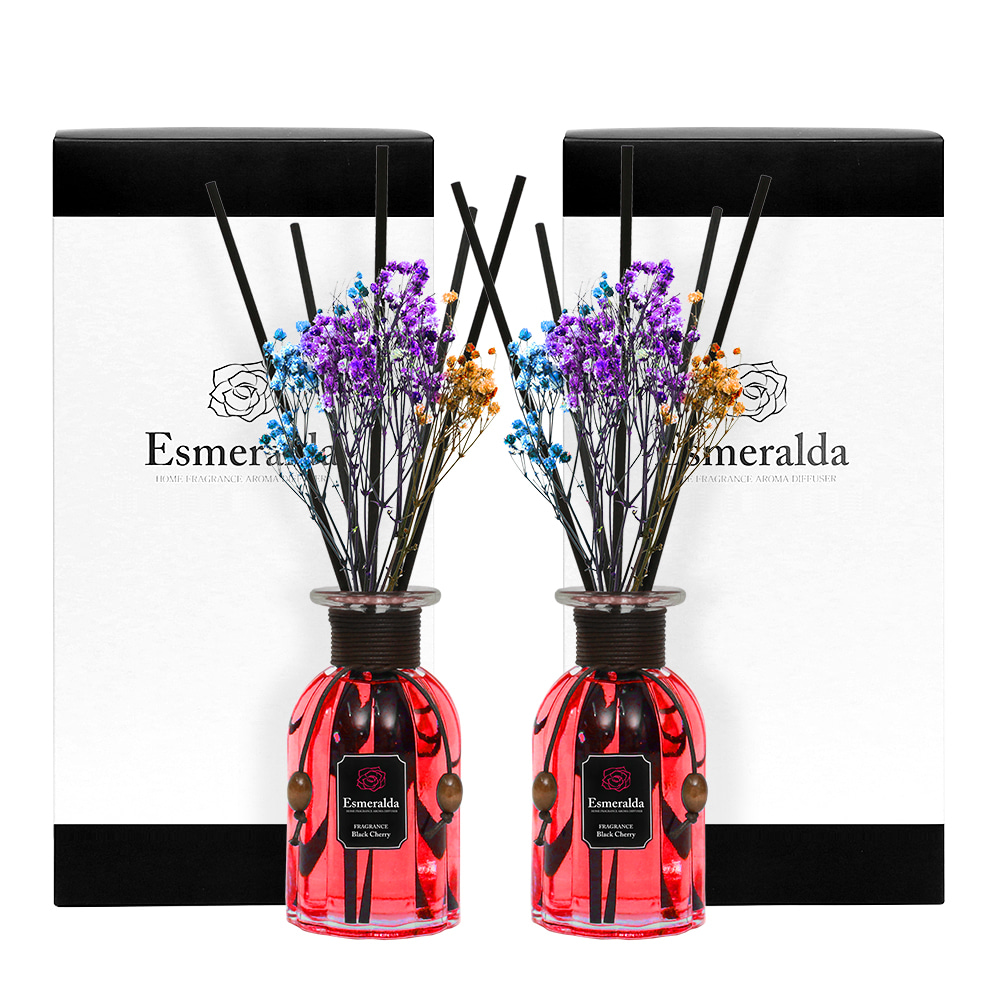 에스메랄다 디퓨저 1+1 300ml 2세트 프로방스라벤더 에디션 답례품 선물 플라워 디퓨저 - 상세 이미지 2
