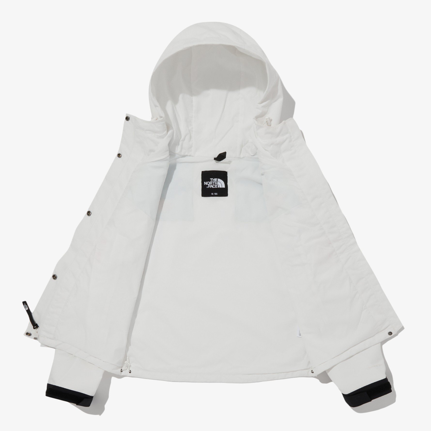 노스페이스 여성 바람막이 방수 크롭 집업 후드 마운틴 자켓 NJ2HQ80A